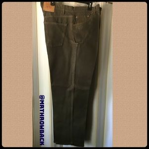 LEVI’s 565 Jeans, 38x32, Olive Green, Relaxed